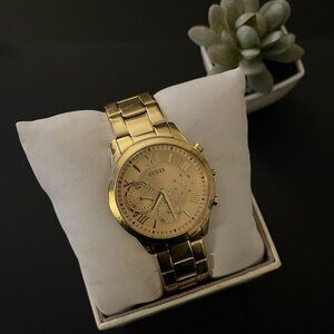 GUESS Ladies Gold Tone Multi-function Watch